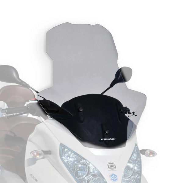 Ermax Ermax touring screen | brown smoke | piaggio mp3 300ie 2011>2018